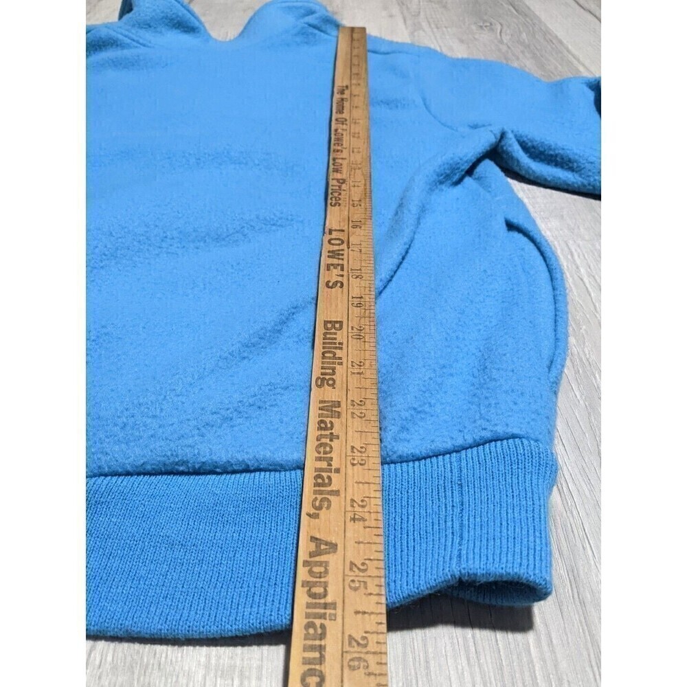 Vintage Sweater Pacific Trail Adult Sz M Medium Blue Fleece Pullover 1/4 Zip - Picture 5 of 6